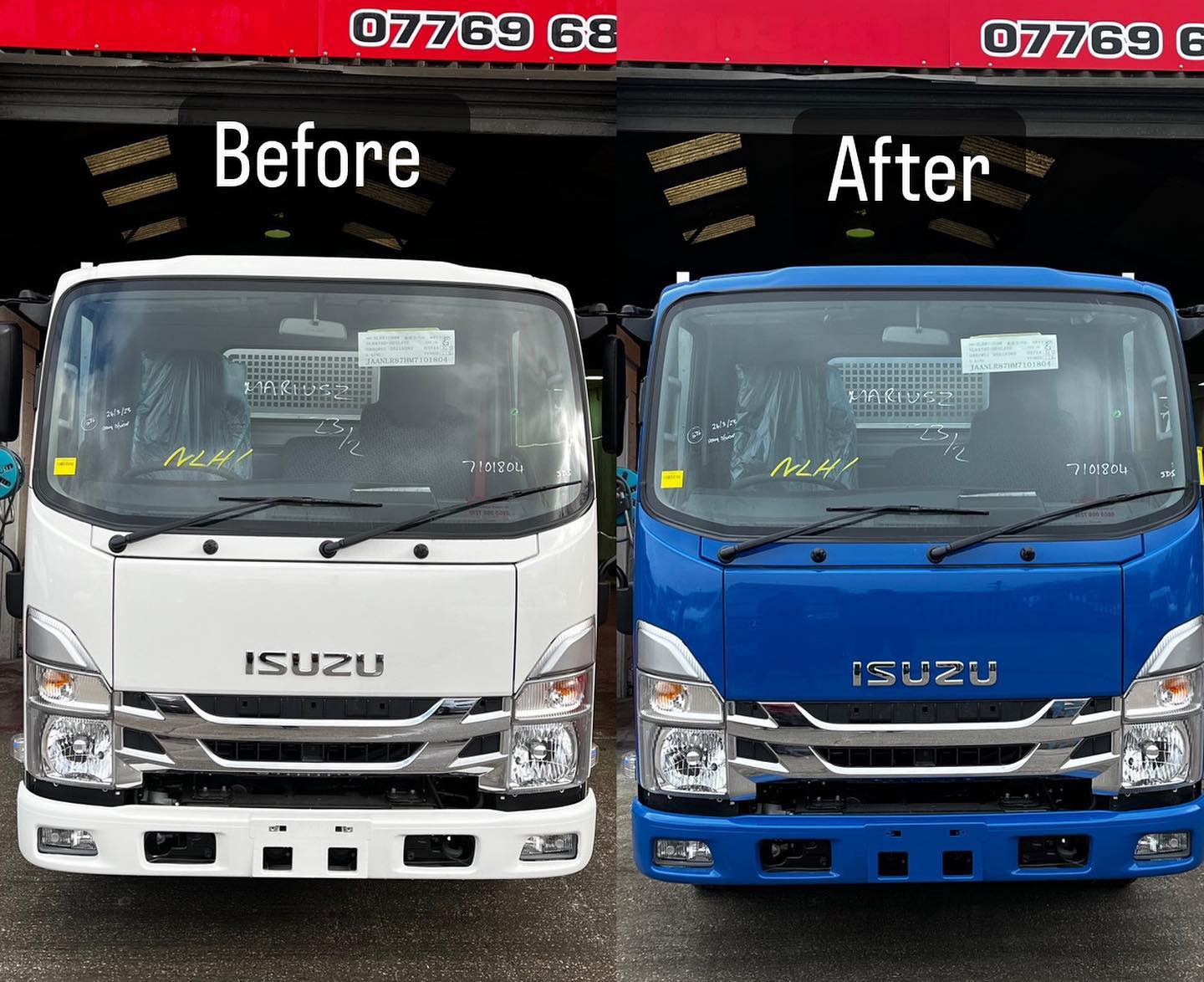 vehicle colour change Manchester